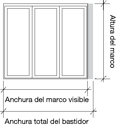 Cornerless Folding Door Diagram