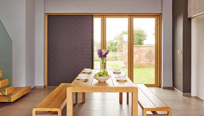 Centor 205 folding door in a converted barn house